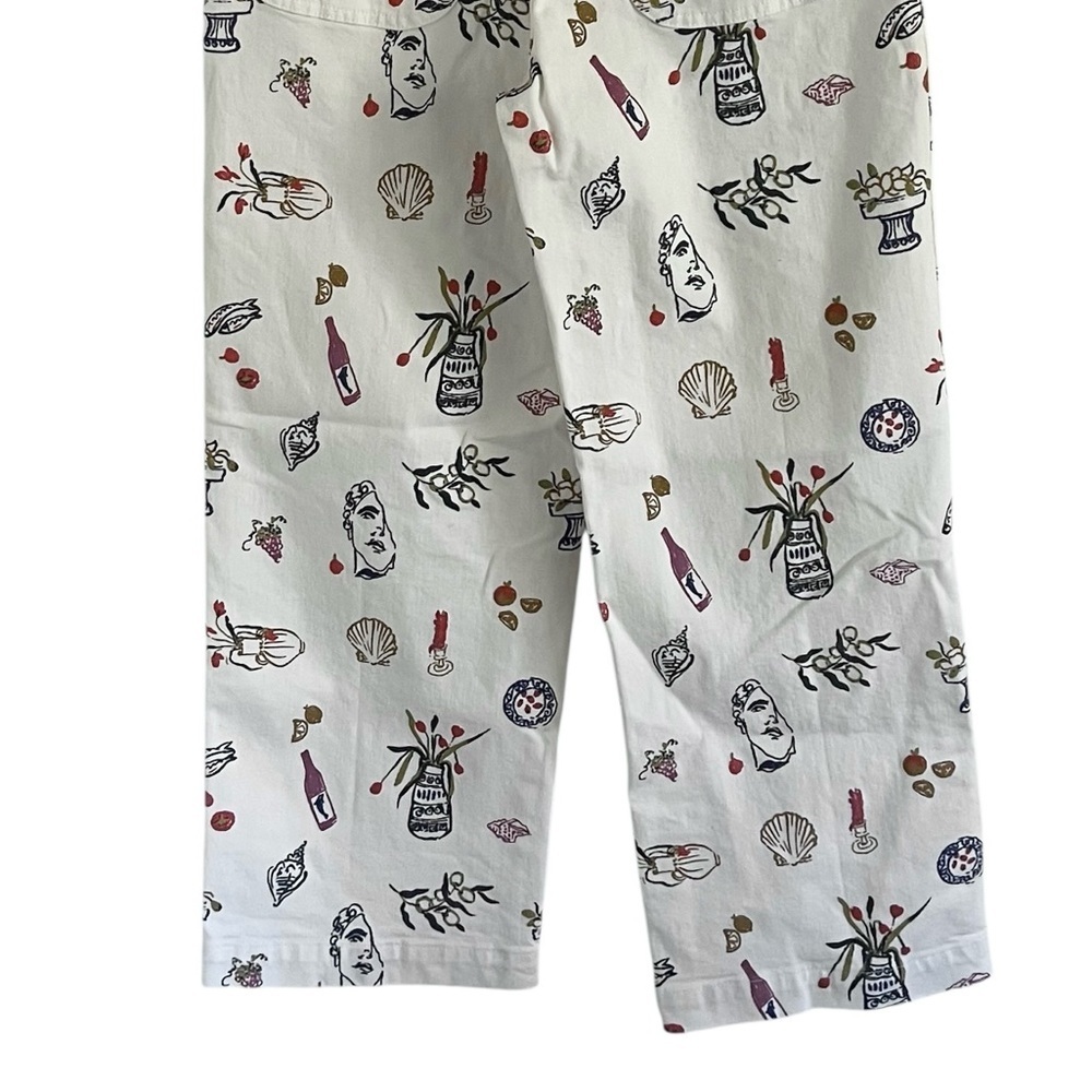 Madewell x Lisa Says Gah Perfect Vintage Wide Leg Crop Jean Printed Edition W 27 - Picture 6 of 8